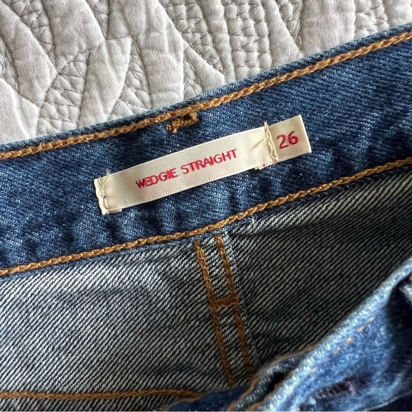Levi's Premium - Wedgie Straight Jeans - Jive Sound - Picture 6 of 12